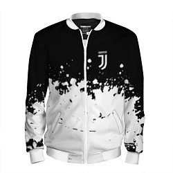 Бомбер мужской FC Juventus Sport, цвет: 3D-белый