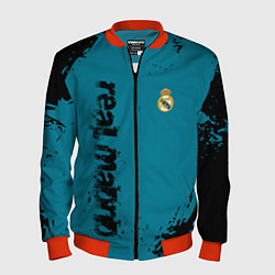 Бомбер мужской Real madrid - grange style, цвет: 3D-красный