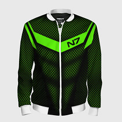 Мужской бомбер N7: Green Armor