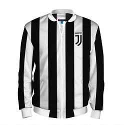 Бомбер мужской FC Juventus, цвет: 3D-белый