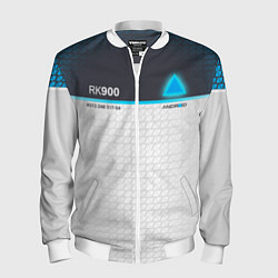 Бомбер мужской Detroit: RK900, цвет: 3D-белый