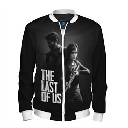 Бомбер мужской The Last of Us: Black Style, цвет: 3D-белый