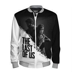 Мужской бомбер The Last of Us: White & Black