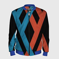 Бомбер мужской Darling in the Franxx, цвет: 3D-синий