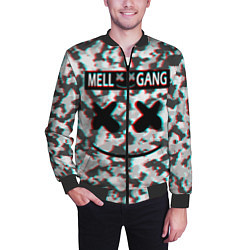 Бомбер мужской Mell x Gang, цвет: 3D-черный — фото 2