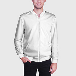 Бомбер мужской Без дизайна, цвет: 3D-белый — фото 2