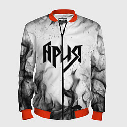 Бомбер мужской АРИЯ, цвет: 3D-красный