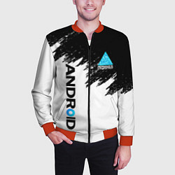 Бомбер мужской DETROIT BECOME HUMAN, цвет: 3D-красный — фото 2