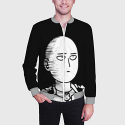 Бомбер мужской ONE-PUNCH MAN, цвет: 3D-меланж — фото 2