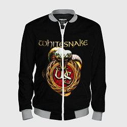 Бомбер мужской Whitesnake, цвет: 3D-меланж