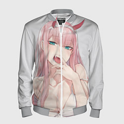 Бомбер мужской Ahegao, цвет: 3D-меланж