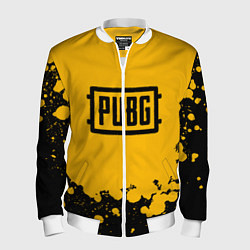 Бомбер мужской PUBG, цвет: 3D-белый