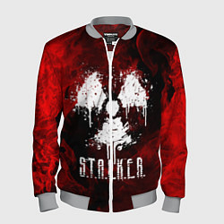 Бомбер мужской STALKER 2, цвет: 3D-меланж