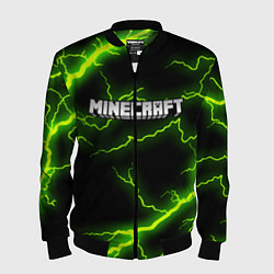 Бомбер мужской MINECRAFT STORM, цвет: 3D-черный