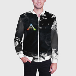 Бомбер мужской Ark Survival Evolved, цвет: 3D-белый — фото 2