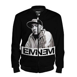 Бомбер мужской Eminem, цвет: 3D-черный