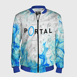 Бомбер мужской PORTAL, цвет: 3D-синий