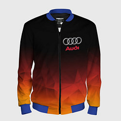 Бомбер мужской AUDI, цвет: 3D-синий