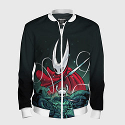 Бомбер мужской Hollow Knight, цвет: 3D-белый