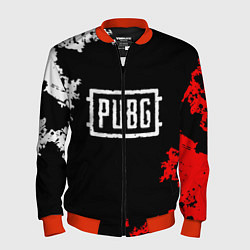 Бомбер мужской PUBG, цвет: 3D-красный