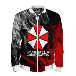 Бомбер мужской UMBRELLA CORP, цвет: 3D-белый