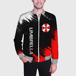 Бомбер мужской UMBRELLA CORP, цвет: 3D-меланж — фото 2