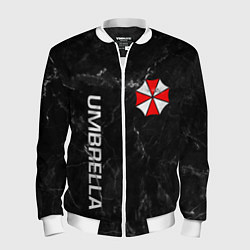 Бомбер мужской UMBRELLA CORP, цвет: 3D-белый