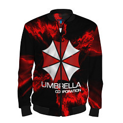 Бомбер мужской UMBRELLA CORP, цвет: 3D-черный