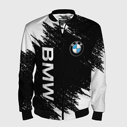 Бомбер мужской BMW, цвет: 3D-черный