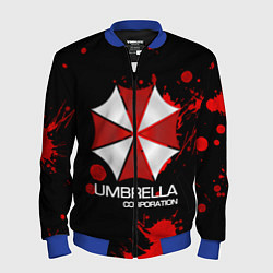 Бомбер мужской UMBRELLA CORP, цвет: 3D-синий