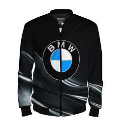 Бомбер мужской BMW, цвет: 3D-черный
