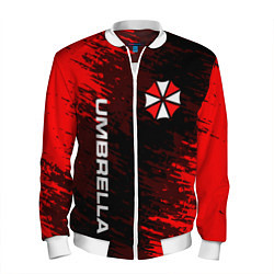 Бомбер мужской UMBRELLA CORPORATION, цвет: 3D-белый