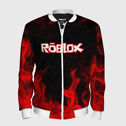Бомбер мужской ROBLOX, цвет: 3D-белый