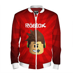 Бомбер мужской ROBLOX, цвет: 3D-белый