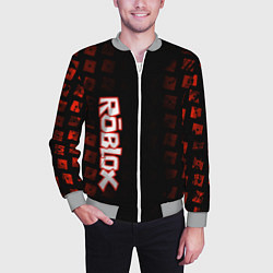 Бомбер мужской Roblox, цвет: 3D-меланж — фото 2