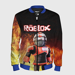 Бомбер мужской ROBLOX, цвет: 3D-синий