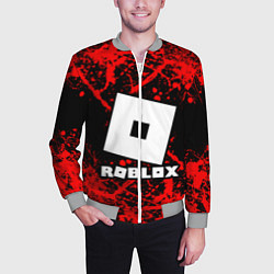Бомбер мужской Roblox, цвет: 3D-меланж — фото 2