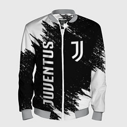 Бомбер мужской JUVENTUS, цвет: 3D-меланж