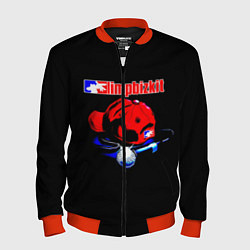 Бомбер мужской LIMP BIZKIT, цвет: 3D-красный