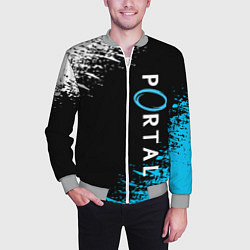 Бомбер мужской PORTAL, цвет: 3D-меланж — фото 2