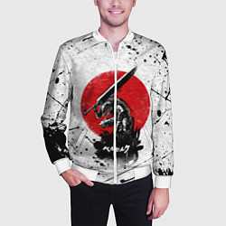 Бомбер мужской BERSERK, цвет: 3D-белый — фото 2