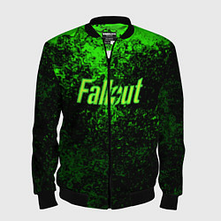 Бомбер мужской FALLOUT, цвет: 3D-черный