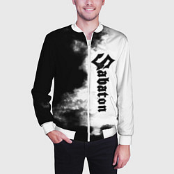 Бомбер мужской Sabaton, цвет: 3D-белый — фото 2