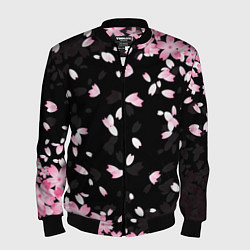 Бомбер мужской САКУРА, цвет: 3D-черный