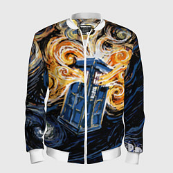 Мужской бомбер Van Gogh Tardis