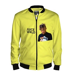 Бомбер мужской Juice WRLD, цвет: 3D-черный