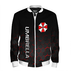 Бомбер мужской UMBRELLA CORP, цвет: 3D-белый