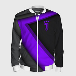 Бомбер мужской Juventus F C, цвет: 3D-белый