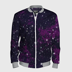 Бомбер мужской Космос, цвет: 3D-меланж