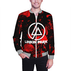 Бомбер мужской Linkin Park, цвет: 3D-меланж — фото 2